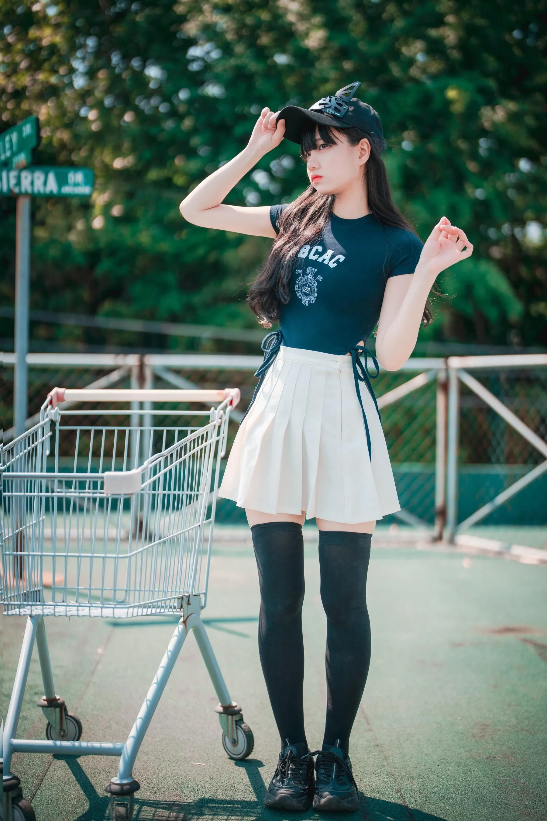 Jenny 정제니 – NO.32 Classic Athletic Girl in Navy Blue [71P]插图5